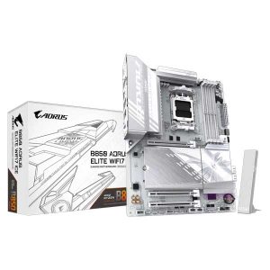 Gigabyte B850 Aorus Elite ICE WIFI ATX Motherboard (AMD Socket AM5, DDR5, Wi-Fi 7)