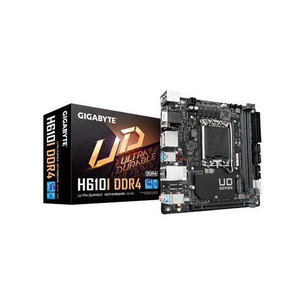 Gigabyte H610I M-ITX Motherboard (Intel Socket LGA1700, DDR4)