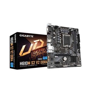 Gigabyte H610M S2 V2 Motherboard (Intel Socket LGA1851, DDR4)