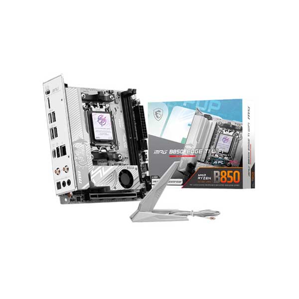 MSI MPG B850I Edge Ti WiFi M-ITX Motherboard (AMD Socket AM5, DDR5, Wi-Fi 7)