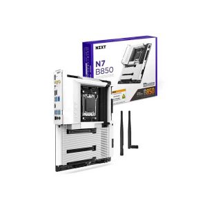 Nzxt N7 B850 WiFi White ATX Motherboard (AMD Socket AM5, DDR5, Wi-Fi 6E)