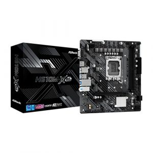 ASRock H610M-X D5 M-ATX Motherboard (Intel Socket LGA1700, DDR5)