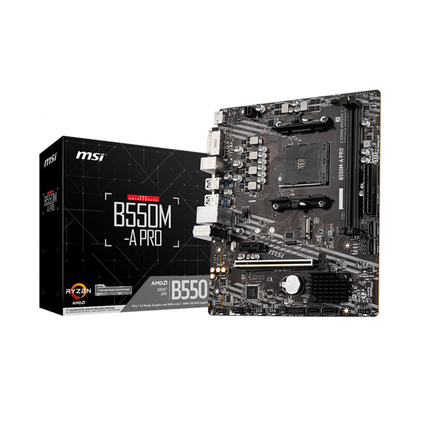MSI B550M-A Pro M-ATX Motherboard (AMD Socket AM5, DDR5)
