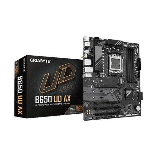 Gigabyte B650 UD AX WiFi ATX Motherboard (AMD Socket AM5, DDR5, WIFI 6)