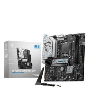 MSI B760M Gaming WIFI M-ATX Motherboard (Intel Socket LGA 1700, DDR5, Wi-Fi 6E)