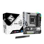 ASRock B760M Steel Legend WIFI M-ATX Motherboard (Intel Socket LGA 1700, DDR5, Wi-Fi 6E)