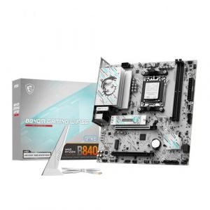 MSI B840M Gaming WIFI M-ATX Motherboard (AMD Socket AM5, DDR5, WIFI 6E)