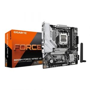 Gigabyte B850M Force V2 WIFI M-ATX Motherboard (AMD Socket AM5, DDR5, Wi-Fi 6E)