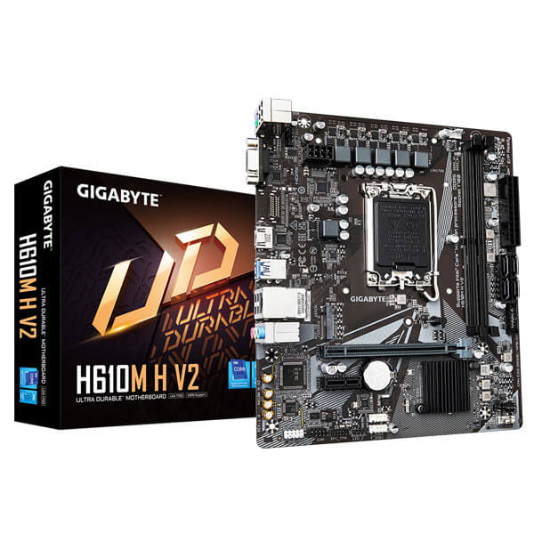 Gigabyte H610M H V2 Motherboard (Intel Socket LGA1700, DDR5)
