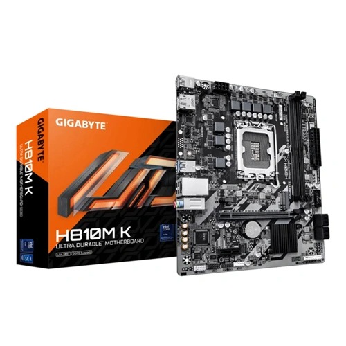 Gigabyte H810M K M-ATX Motherboard (Intel Socket LGA1851, DDR5)