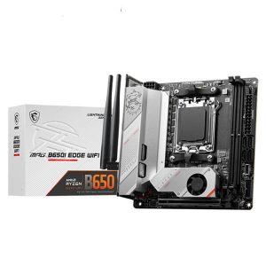 MSI MPG B650I Edge WIFI M-ITX Motherboard (AMD Socket AM5, DDR5, Wi-Fi 6E)