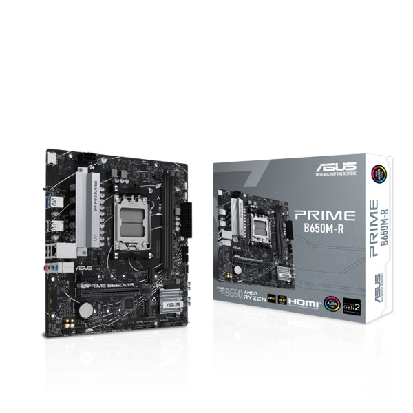 Asus Prime B650M-R M-ATX Motherboard (AMD Socket AM5, DDR5)