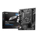 MSI Pro B760M-E M-ATX Motherboard (Intel Socket LGA 1700, DDR4)