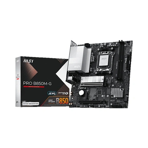 MSI Pro B850M-G M-ATX Motherboard (AMD Socket AM5, DDR5)