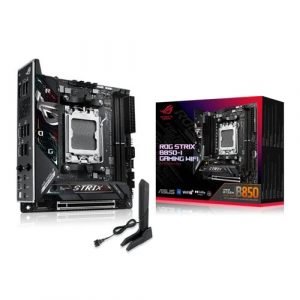 ASUS ROG STRIX B850-I Gaming WiFi M-ITX Motherboard (AMD Socket AM5, DDR5, WiFi 7)