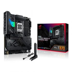 ASUS ROG Strix X870-F Gaming WIFI ATX Motherboard (AMD Socket AM5, DDR5, Wi-Fi 7)