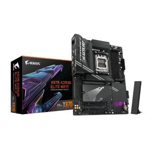 Gigabyte X870 Aorus Elite WIFI Motherboard (AMD Socket AM5, DDR5, Wi-Fi 7)