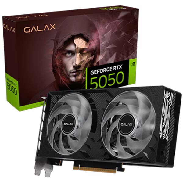 GALAX RTX 5050 1-Click OC 8GB GDDR6 Graphics Card