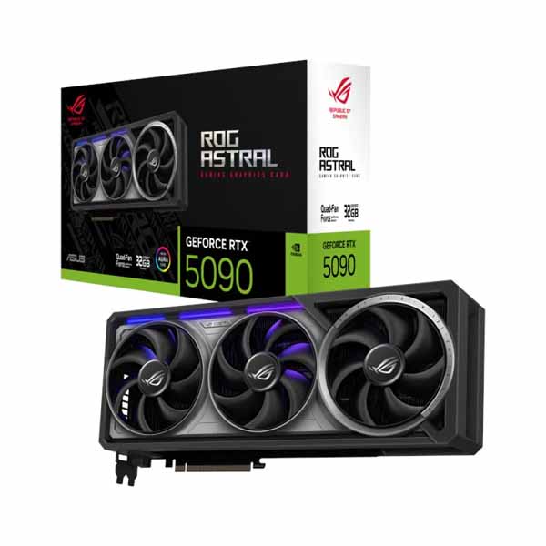 Asus ROG Astral RTX 5090 32GB GDDR7 Triple Fan Graphics Card