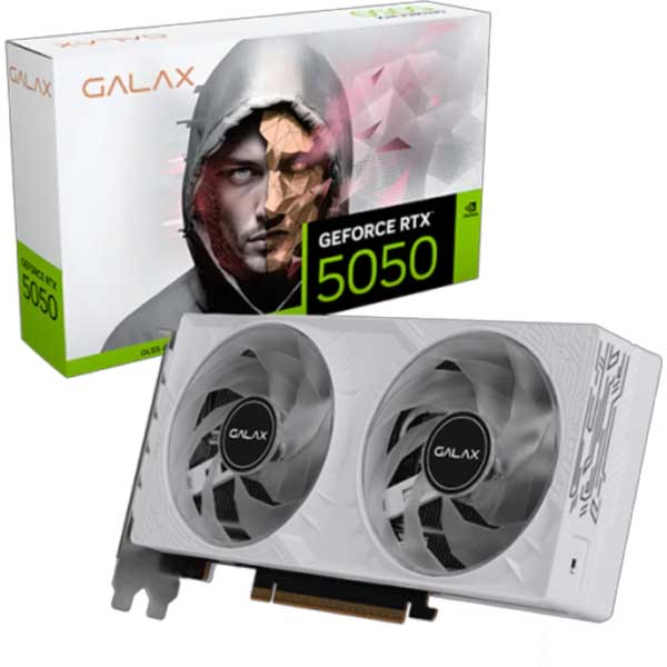 GALAX RTX 5050 1 Click OC White 8GB