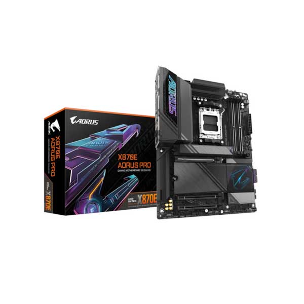 GIGABYTE X870E Aorus Pro ATX Motherboard (AMD Socket AM5, DDR5, Wi-Fi 7)