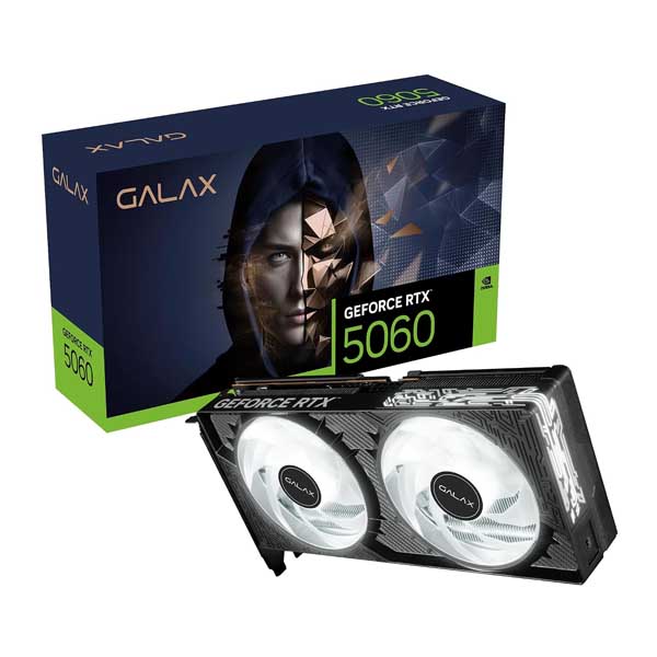 Galax RTX 5060 1-Click OC 8GB GDDR7 Dual Fan Graphic Card