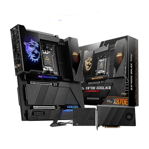 MSI MEG X870E Godlike E-ATX Motherboard (AMD Socket AM5, DDR5, Wi-Fi 7)