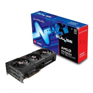 Sapphire Pulse RX 9070 XT 16GB GDDR6 Triple Fan Graphics Card