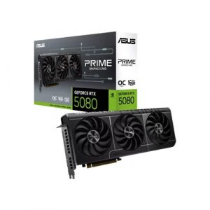 ASUS Prime RTX 5080 EVO OC 16GB GDDR7 Triple Fan Graphics Card