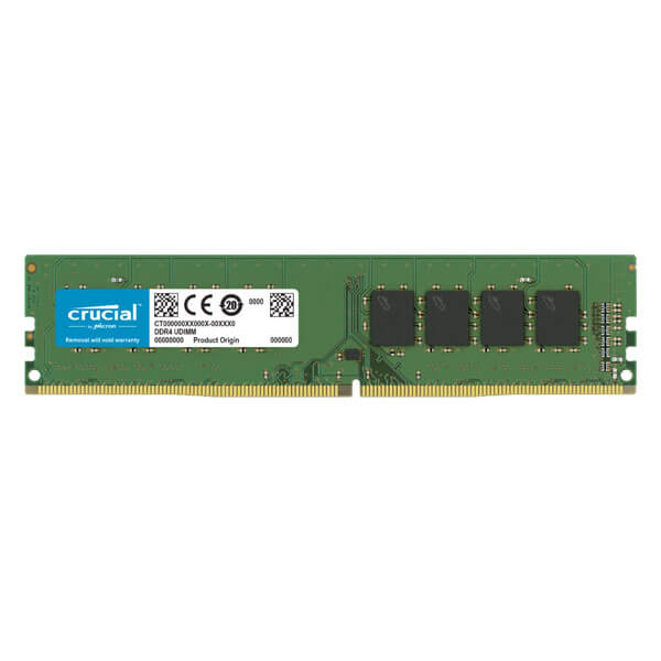 Crucial 8GB (8GBx1) 3200MHz CL22 DDR4 Desktop RAM
