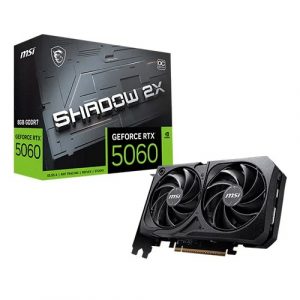 MSI RTX 5060 Shadow 2X OC 8GB GDDR7 Dual Fan Graphics Card