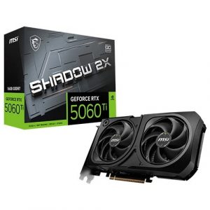 MSI RTX 5060 Ti Shadow 2X OC Plus 16GB GDDR7 Dual Fan Graphics Card