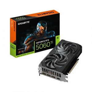 Gigabyte RTX 5060 Ti Windforce Max OC 8GB GDDR7 Dual Fan Graphics Card