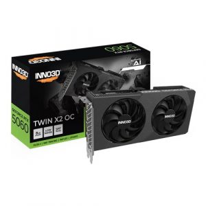 INNO3D RTX 5060 Twin X2 OC V2 8GB GDDR7 SFF Dual Fan Graphics Card