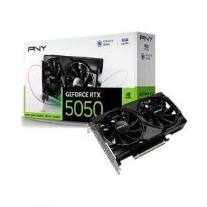 PNY RTX 5050 8GB GDDR6 Dual Fan Graphics Card