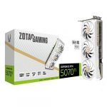 Zotac RTX 5070 Ti Solid Core OC White Edition 16GB Triple Fan Graphics Card