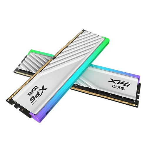Adata XPG Lancer Blade RGB White 32GB (16GBx2) 6000MHz CL34 DDR5 Desktop RAM