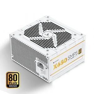 Coconut SM70 X650 650W 80 Plus Bronze ATX Non-Modular White Power Supply