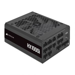 Corsair HX1000i 1000W 80 Plus Platinum ATX 3.1 Fully-Modular Power Supply with PCIe 5.1 Support