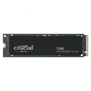 Crucial T705 2TB M.2 NVMe Gen5 Internal SSD Up to 14500 MB/s Read Speed