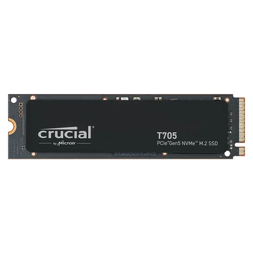 Crucial T705 2TB M.2 NVMe Gen5 Internal SSD Up to 14500 MB/s Read Speed