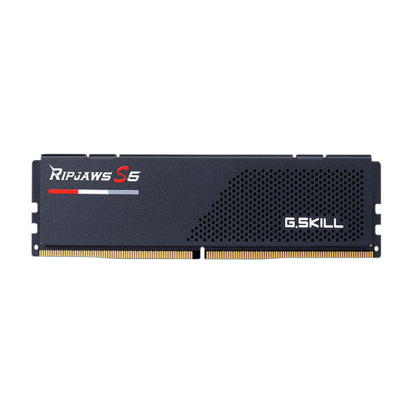G.Skill Ripjaws S5 Matte Black 16GB (16GBx1) 6000MHz CL36-36 DDR5 Desktop RAM