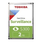 Toshiba S300 2TB 5400 RPM 3.5 Inch SATA Surveillance Internal Hard Drive