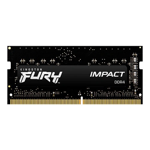 Kingston Fury Impact 16GB (16GBx1) 3200MHz CL20 DDR4 Laptop RAM