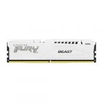 Kingston Fury Beast White 16GB (16GBx1) 5200MHz CL40 DDR5 Desktop RAM