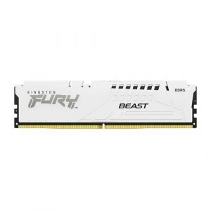 Kingston Fury Beast White 16GB (16GBx1) 5200MHz CL40 DDR5 Desktop RAM