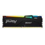 Kingston Fury Beast RGB 16GB (16GBx1) 6000MHz CL30 DDR5 Desktop RAM