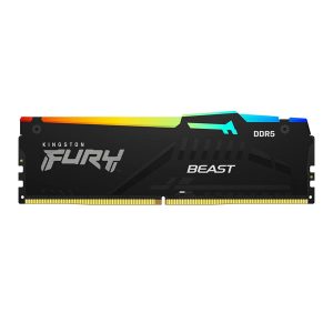 Kingston Fury Beast RGB 16GB (16GBx1) 6000MHz CL30 DDR5 Desktop RAM