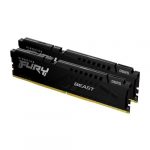Kingston Fury Beast 64GB (32GBx2) 6000MHz CL30 DDR5 Desktop RAM