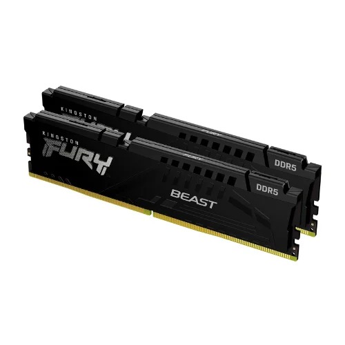 Kingston Fury Beast 64GB (32GBx2) 6000MHz CL36 DDR5 Desktop RAM